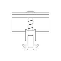 K2 2002610 DomeClamp Endklemme 30-50 mm, schwarz eloxiert